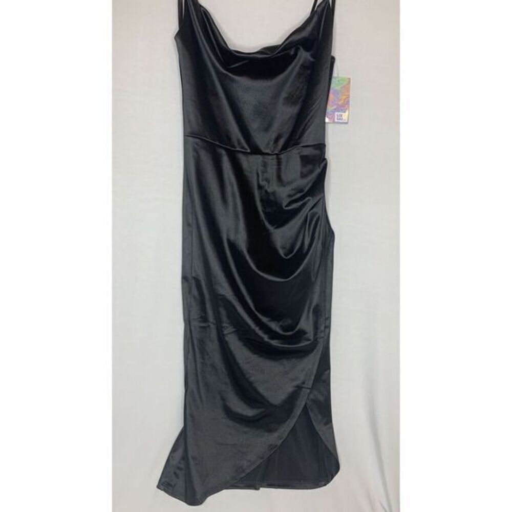 Liz & Sara Black‎ Ribbed Sleeveless Bodycon Slipover Dress Medium
